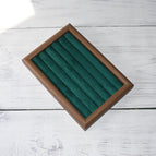 [walnut color] 6 intestinal midget dark green