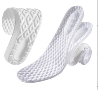 Cloud Stepping on Shit Feeling Insole, Shock-Absorbing, Breathable and Sweat-Absorbent, Men's and Women's Sports Soft-Soled Memory Foam, Comfortable and Non-Tiring Foot Insole