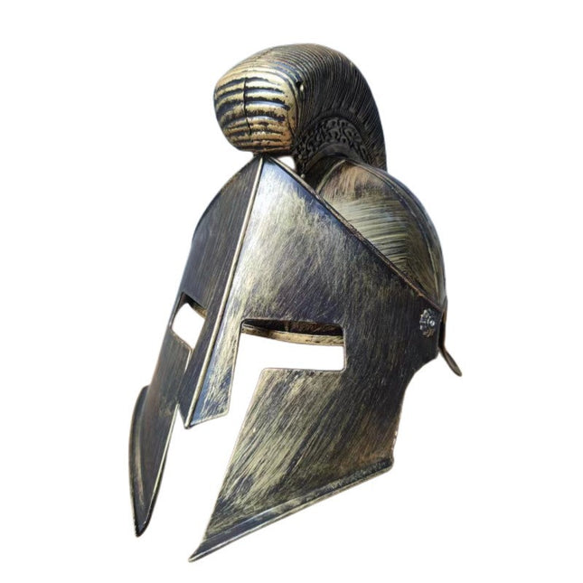 cos performance props headdress hat ancient Roman god of war Sparta Warrior helmet shield samurai Knight hat