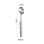 304 bamboo ice cream spoon