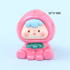 Solid pearlescent strawberry