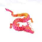28cm solid submersible high quality chinese dragon/red gold