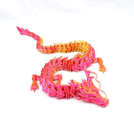 3D Printed Dragon Ornaments Cross-Border Popular Dragon Egg Chinese Dragon Toys Crafts Stall Wholesale Creative Hand-Made Gifts