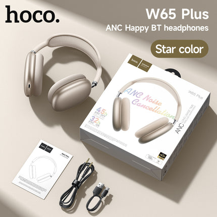Borofone Bo35 Plus Head-Mounted Anc Noise-Cancelling Wireless Bluetooth Headphones Air Pods Over-Ear Max
