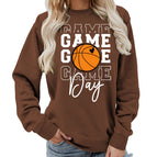 Brown (white font) / S