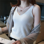 [Double V-neck] White / All yards