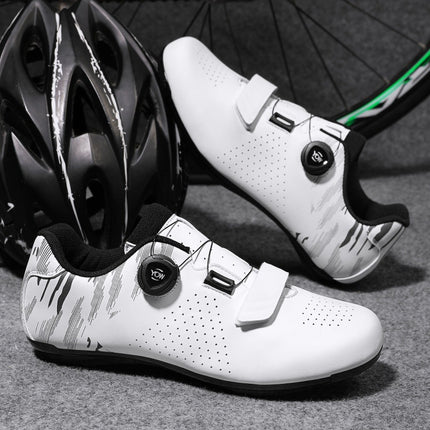 Cross-Border Foreign Trade Bicycle Shoes, Cycling Shoes, Men's and Women's Road Bike Lock Shoes, Mountain Bike Power-Assisted Shoes, Hard Sole Wholesale