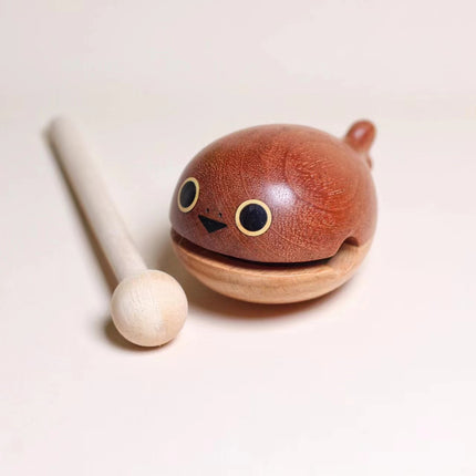 Wooden Fish Decompression Solid Wood Work Crazy Desktop Small Ornaments Sakaban turtle Emotional Stability Office Toy