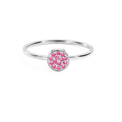 St.Delan Stainless Steel Full Diamond Ring Accessible Luxury Birthstone Ring Women's Titanium Steel Ring Cross-Border Jewelry Ring