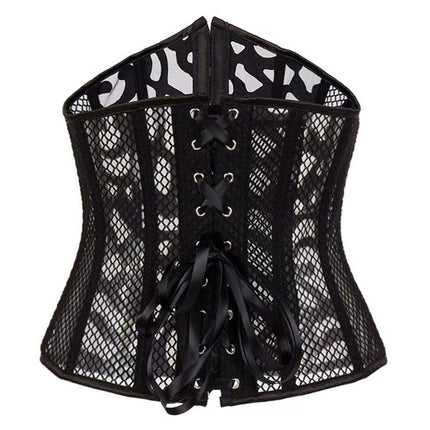 Mesh Hollow Short Waist Clip Sexy Breathable Girdle Shapewear Amazon Aliexpress Cross-Border Supply Dropshipping