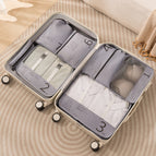Full digital printed seven-piece set--grey