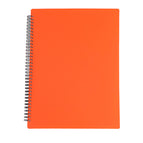 Sheet music folder solid color orange / 30 pages (can fit 60 sheets of paper)