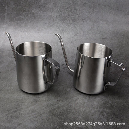 [Factory Direct Supply] Hanging Ear Coffee Hand Pot Stainless Steel 350ml Household Hand Pot Long Mouth Coffee Pot