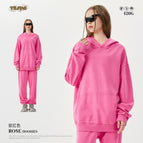 Sweatshirt-rose red / S