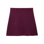 Burgundy skirt / S