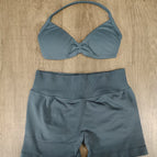 Shark gray suit [4572+short] / XS