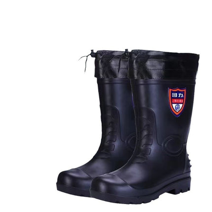 Pull-back Rain Boots 809 High-tube Mid-tube Rain Boots Non-slip Waterproof Wear-resistant Thickeneded Rubber Shoes Kitchen Labor Protection Construction Site Fishing