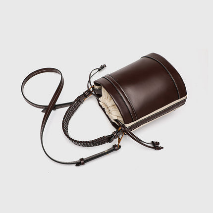 2025 Spring and Summer Cross-Border Niche Design Women's Bags Fashionable and Versatile Bucket Bags Shoulder Crossbody Handbags