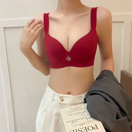 Large Chest Small Lightweight Cup Adjustable Landing Soft Support Traceless Gathering Comfortable plus size Bra