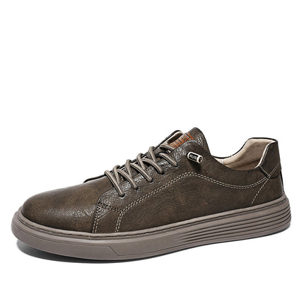 Summer Breathable Casual Board Shoes Men's British Fashion All-match Casual Shoes Non-slip Wear-resistant Lazy Shoes plus size 47