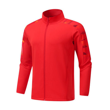 Autumn and Winter Men's and Women's Sportswear Jackets, School Sports Uniforms, Coach Jackets, Casual Sports Training Suits, Group Uniforms