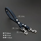 Navy three gear adjustment (68-91-115cm) silver buckle