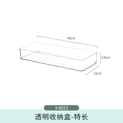 Mirror Cabinet Storage Box Desktop Cosmetics Lipstick Storage Rack Bathroom Bathroom Desktop Dressing Table Organization Box