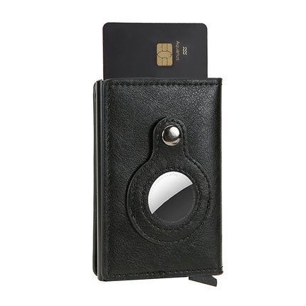 Cross-border New RFID Location Tracker Protective Case Airtag Card Holder Credit Card Holder Men Wallet Wallet