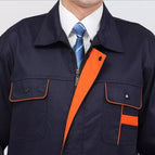 Navy Orange Top / 165/M