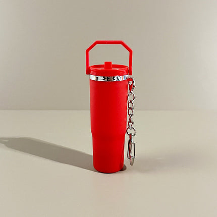 Cross-border New Product Stanley Stanley Keychain Pendant Ice Cup Keychain Can Hold Lipstick Backpack Hanging
