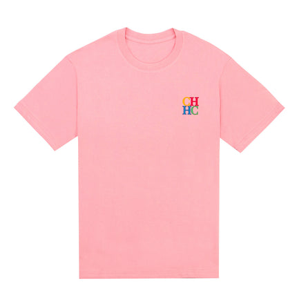 Chhc Summer Printed Pure Cotton Short-Sleeved T-Shirt with Letter Design for Men and Women, Cross-Border Hot-Selling Model, Dropshipping and Fast Selling