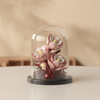 M3121-paeony [with transparent cover + ordinary base]