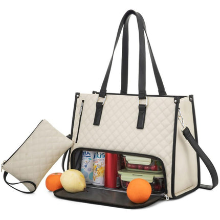 New Ready-Made Amazon Best-Selling New Thermal Bag Lunch Bag Portable Large-Capacity Office Worker Lunch Box Large Capacity