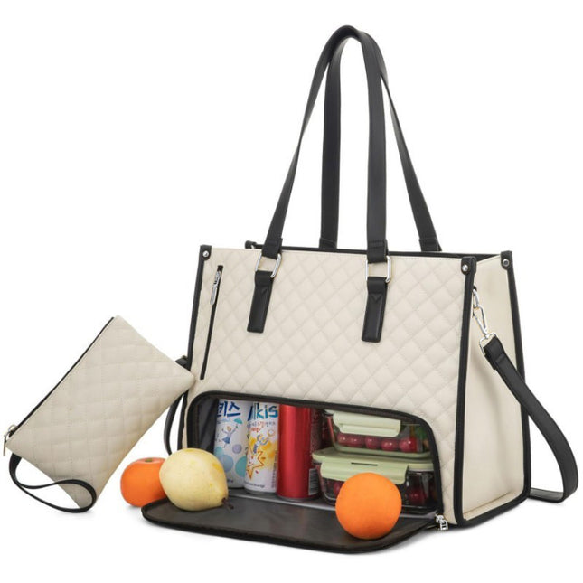 New Ready-Made Amazon Best-Selling New Thermal Bag Lunch Bag Portable Large-Capacity Office Worker Lunch Box Large Capacity
