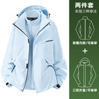Baby blue-same style for men and women [three-in-one/removable] / Xs [ 35-45kg ]