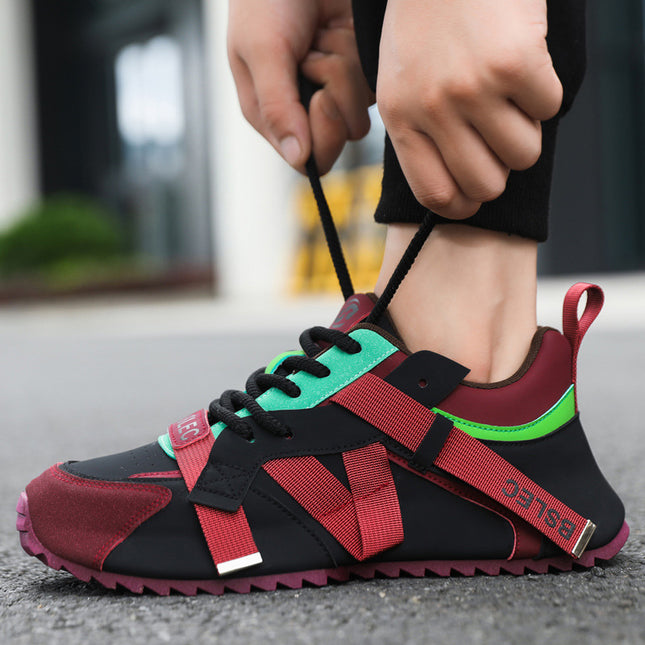 European Trendy Men's Shoes, Autumn 2026 New Model, Thick-Soled Height-Increasing Dad Shoes, Internet Celebrity Hot-Selling Sports Casual Shoes