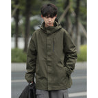 Men's two-piece set-military green / S