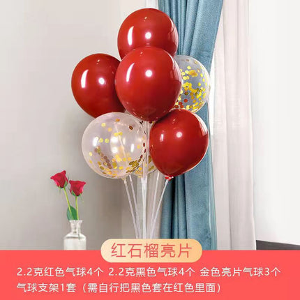 Table floating balloon decoration suit desktop decoration business Super activity birthday party banquet decoration engagement gift balloon