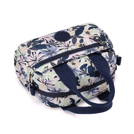 Casual Shopping Crossbody Bag Lightweight Nylon Handbag Fashionable Printed Women's Bag Fashionable All-match Women's Shoulder Bag
