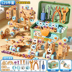 Diy assembly toys-125-piece set [storage box]