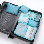 Lake blue six-piece set