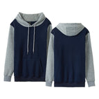 Navy blue with Gray / XXS