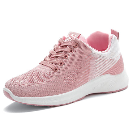 Shoes Women's All-match Spring New Soft Sole Lightweight sneaker Fashionable Lace-up Casual Shoes Fashionable Simple Single-layer Shoes