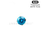 M0.9*5mm(cnc bowl holder) / Sea blue