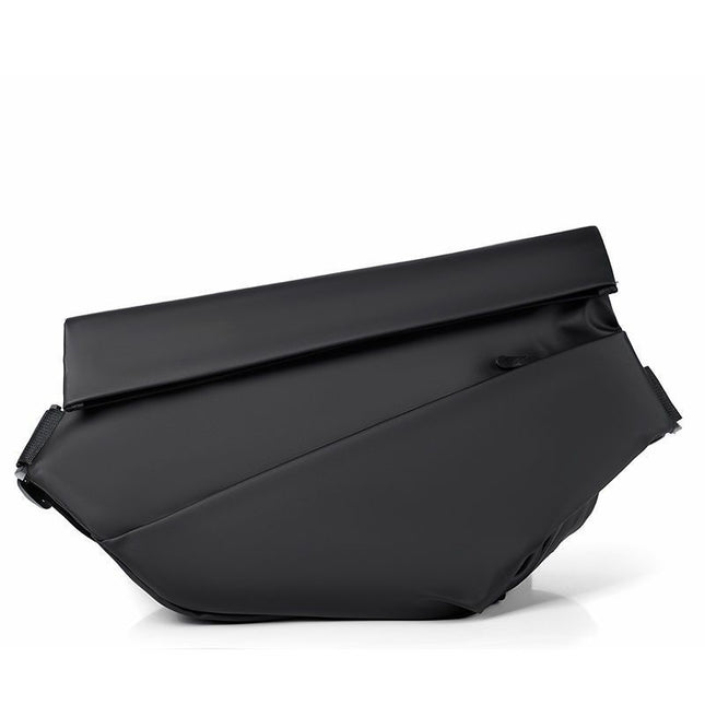 Trendy Brand Men's Functional Crossbody Bag Water-repellent Multifunctional Ipad Chest Bag Portable Motorcycle Trendy Cool Men's Shoulder Bag