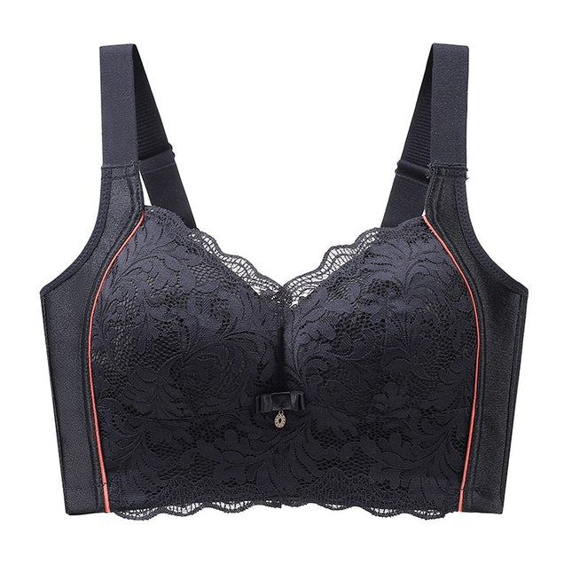 Adjustable Auxilum Straightening plus size Underwear Women's chubby girl Courtyard Bra Large Chest Small Thin