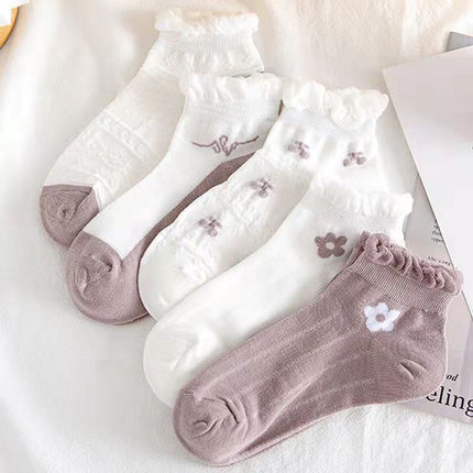 One-Piece Drop-Shipping Men's and Women's Four-Season Anti-Odor and Sweat-Absorbent Short Socks Disposable Socks Men's Welfare Cotton Socks