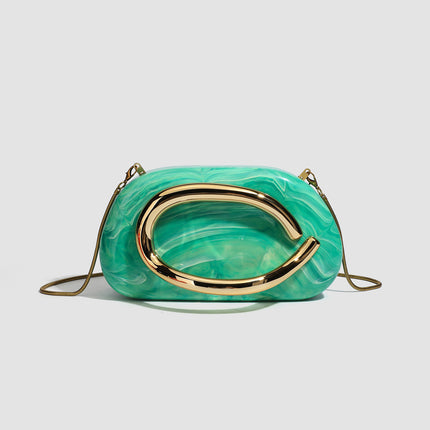 High-Appearance Single-Shoulder Crossbody Bag, Retro Versatile Chain Phone Bag, 2026 New Model Women's Clutch Evening Bag