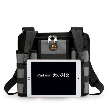 Chest Bag, Casual Water Cup Bag, Tactical Backpack, Outdoor Travel Backpack, Workwear, Sports Water Bottle Bag, Cycling Shoulder Bag