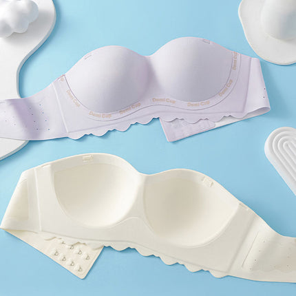 Sexy Fashion Strapless Push-up Bra Breathable Bra One-piece Fixed Cup Dress Cup Underwear Foreign Trade Cross-border